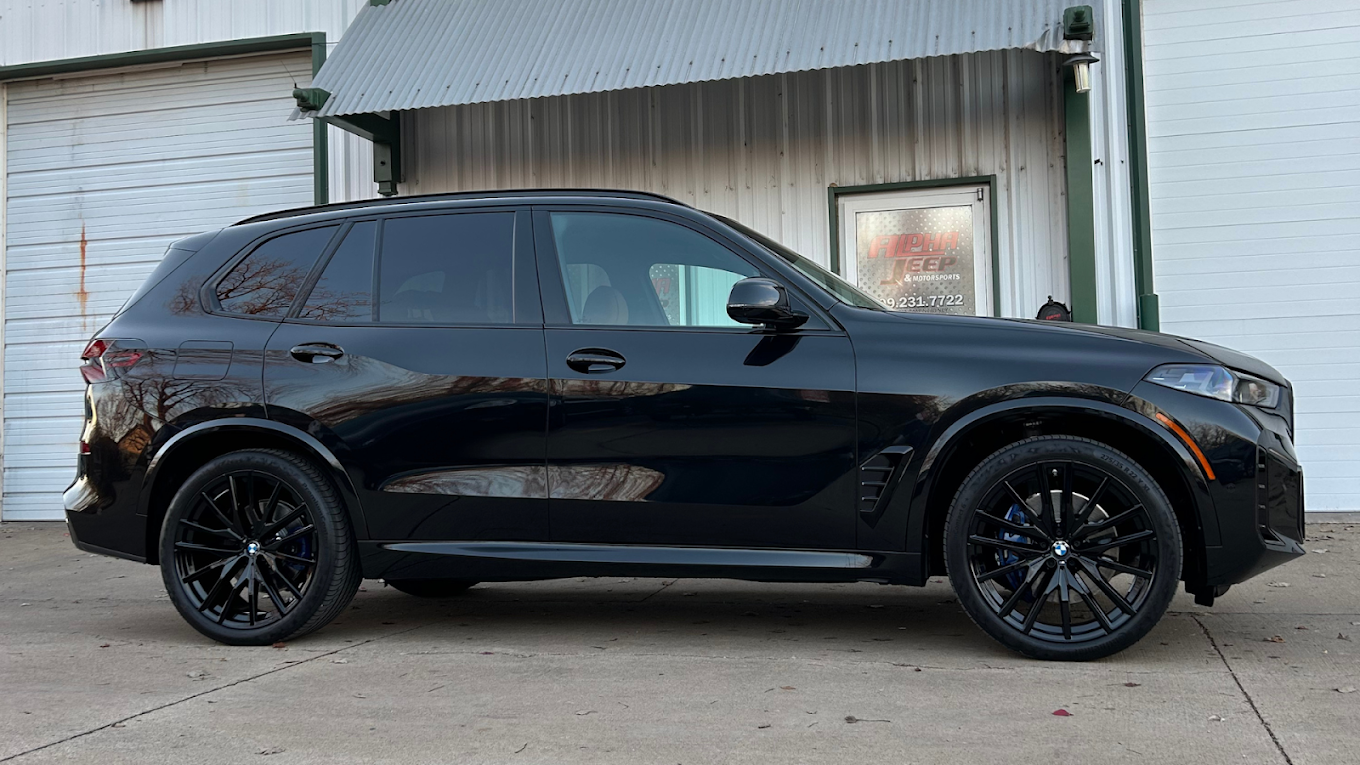 BMW with fresh ceramic coating
