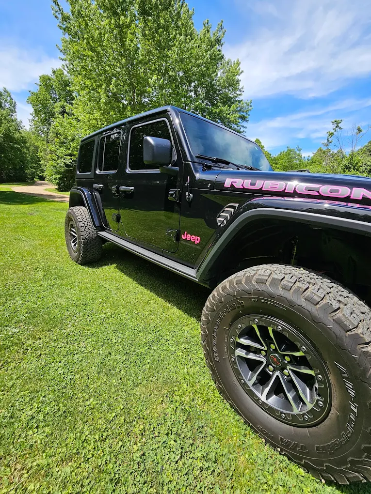 Red Mustang convertible