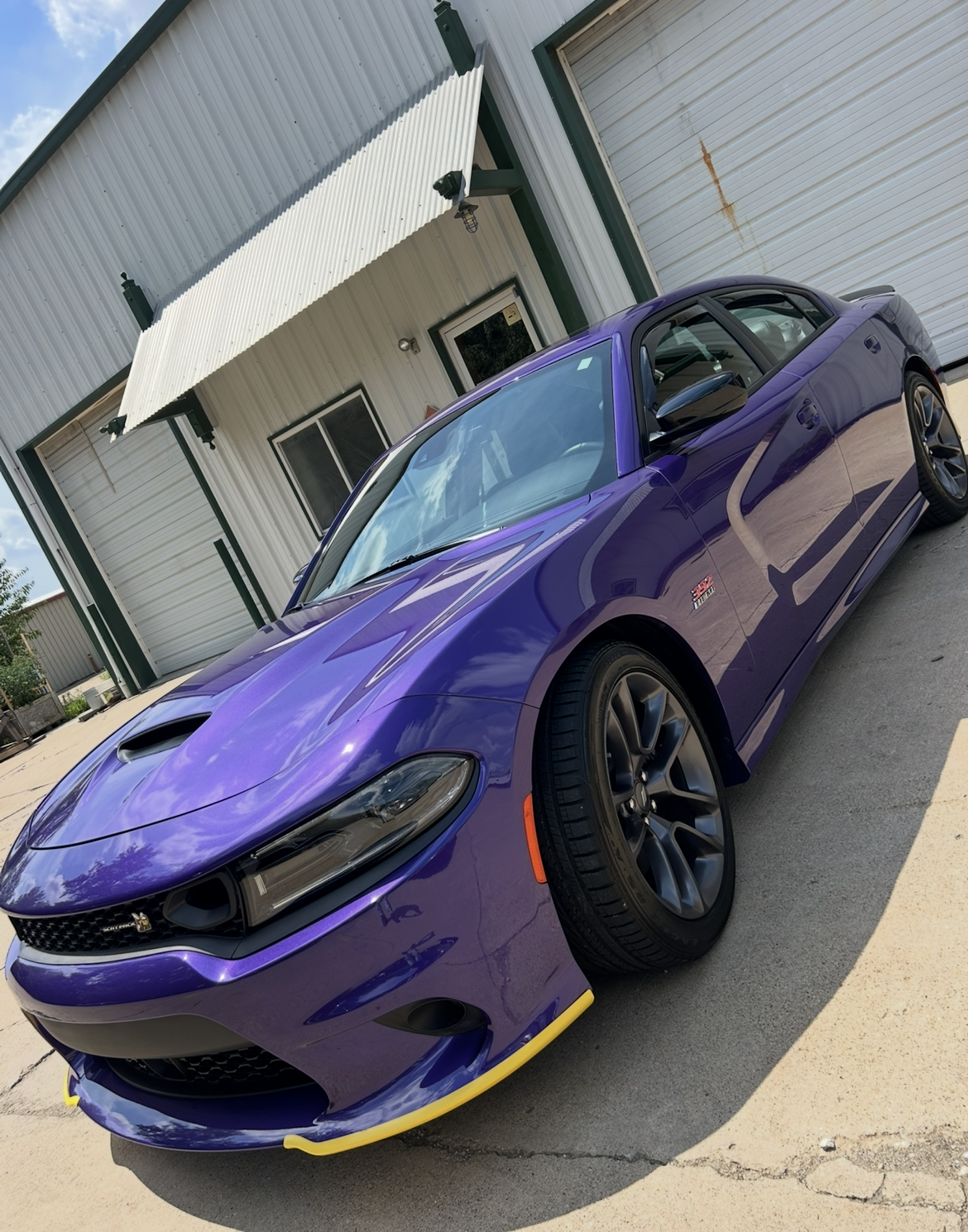 Purple Dodge Charger
